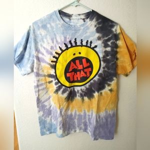 Vintage style All That tie dye shirt